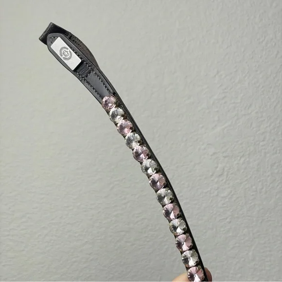 PS of Sweden cherry blossom Pink Crystal browband size 4 (XFull) - Picture 4 of 8